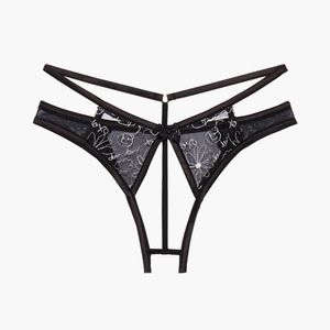 Savage X Fenty- Dear diary Crotchless thong